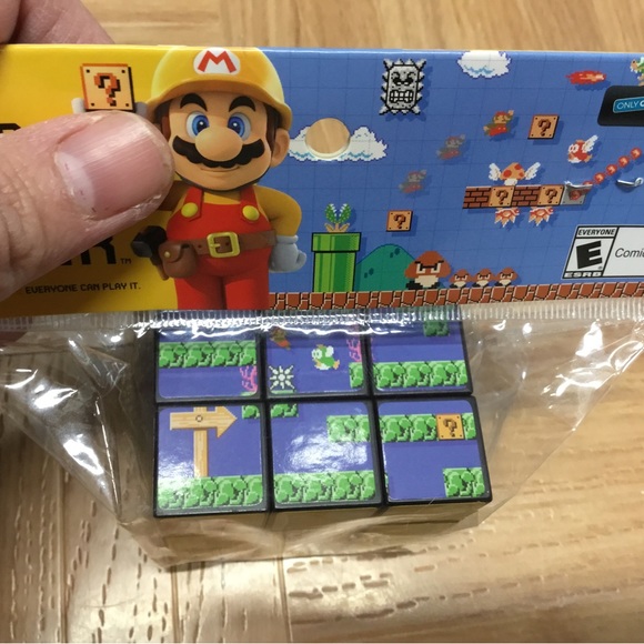Rare Nintendo Super Mario Maker Rubik’s Cube (Sealed) - Picture 8 of 12